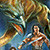 Jan Patrik Krasny bookcovers gallery - Conan fighting with Gryphon 2.